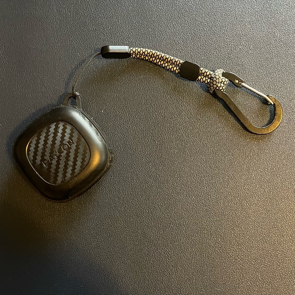 Raycon Carbon Fiber Earbud Headphones with Carabiner